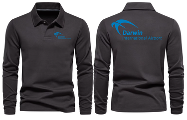 DARWIN AIRPORT LONG SLEEVE POLO